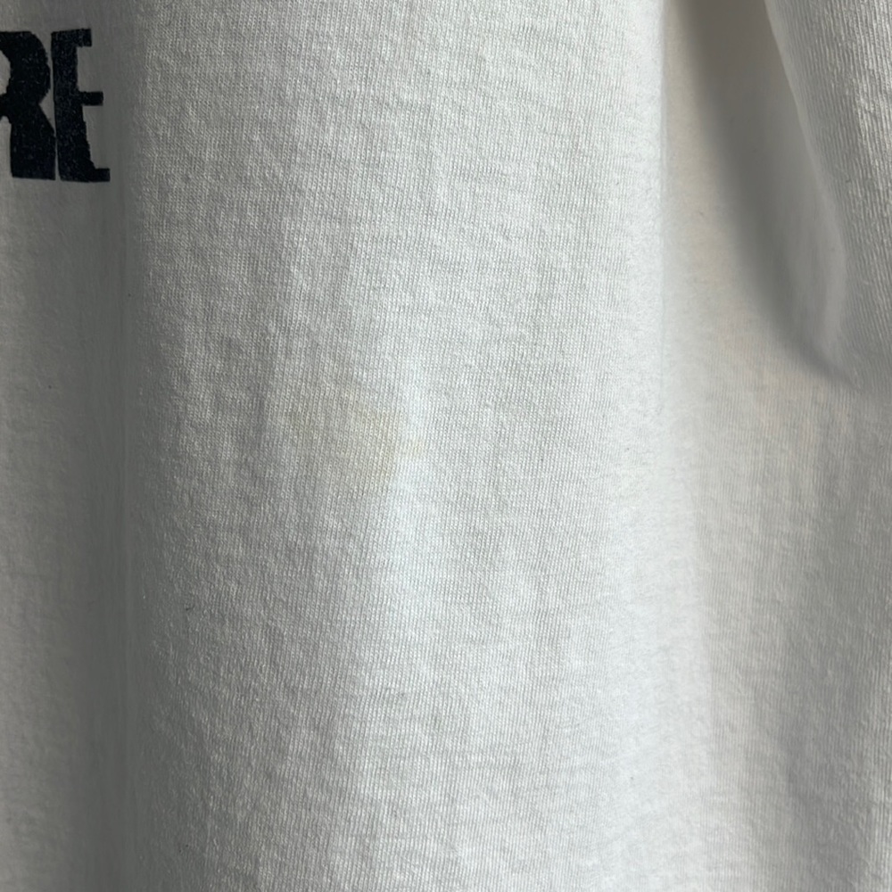 💥RARE Vintage 90’s The CURE White Ringer - Picture 16 of 16